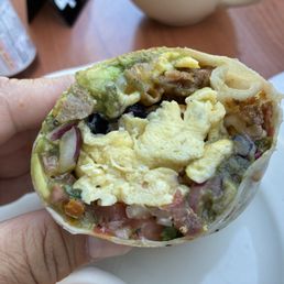 Chicken Sausage Burrito