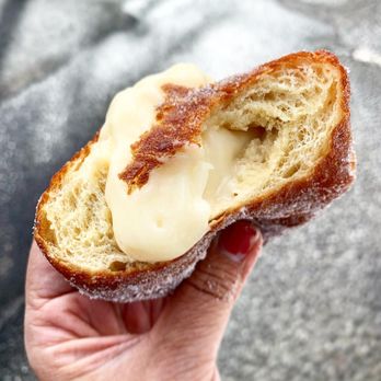 Leonard's Bakery - Malasada (filled) - Bakeries Near Me - Honolulu, Hawaii Leonard's Bakery - Malasada (filled) - Bakeries Near Me - Honolulu, Hawaii