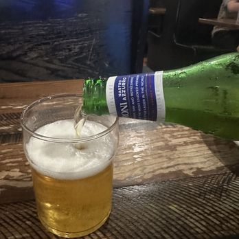 Santarpio's Pizza - Beer #2 - Pizza Near Me - Boston, Massachusetts