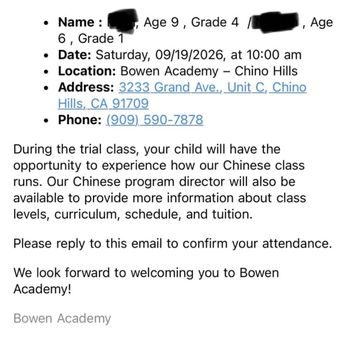 Bowen Academy - Educational Services Near Me - Chino Hills, California Bowen Academy - Educational Services Near Me - Chino Hills, California