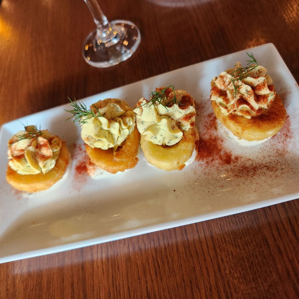 MAX's Wine Dive - Crispy Deviled Eggs Brunch - Wine Bars Near Me - Houston, Texas MAX's Wine Dive - Crispy Deviled Eggs Brunch - Wine Bars Near Me - Houston, Texas