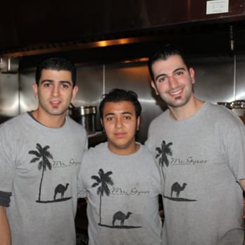Mr. Gyros - The staff was happy to have their photo taken. Always so friendly :-) - Mediterranean Near Me - Seattle, Washington