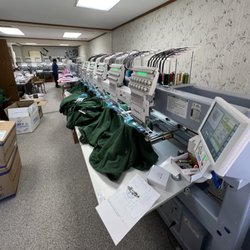 ATL Embroidery - Atl Embroidery's active machinery