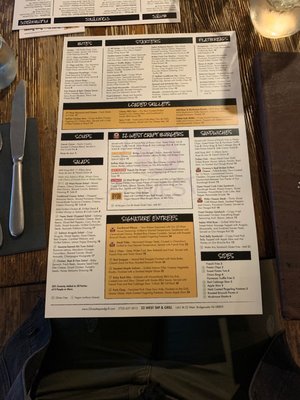 Menu photo 5 22 West Tap and Grill Bridgewater, NJ
