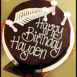 Oxford St Bakery Cafe - Custom chocolate mud cake. They delivered the most perfect cake I could have hoped for at a *very* reasonable price.