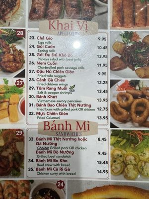 Menu photo 5 Pho Long Colton, CA