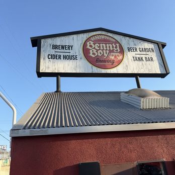 Benny Boy Brewing - The iconic signage - Breweries Near Me - Los Angeles, California