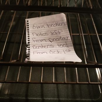 Top Villas - Found this in the oven. Obviously not cleaned in some time and the oven still doesn't work. they replaced it with a toaster oven. - Vacation Rentals Near Me - Davenport, Florida Top Villas - Found this in the oven. Obviously not cleaned in some time and the oven still doesn't work. they replaced it with a toaster oven. - Vacation Rentals Near Me - Davenport, Florida