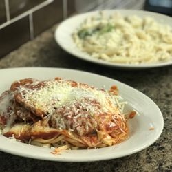 Summit’s place - Chicken parm and chicken brocoli ziti