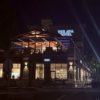 The Ava Hotel Paso Robles, Curio Collection by Hilton - Exterior photo at night - Hotels Near Me - Paso Robles, California