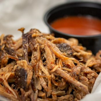 5 BarBQ - 5 BarBQ's Slow smoked pulled pork & 5's BarBQ house made 5 Pepper BBQ sauce - Barbeque Near Me - Bowie, Texas 5 BarBQ - 5 BarBQ's Slow smoked pulled pork & 5's BarBQ house made 5 Pepper BBQ sauce - Barbeque Near Me - Bowie, Texas