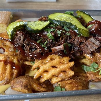 Smoke & Fire Social Eatery - Smoke Brisket Waffle Fries - Comfort Food Near Me - Paramount, California Smoke & Fire Social Eatery - Smoke Brisket Waffle Fries - Comfort Food Near Me - Paramount, California