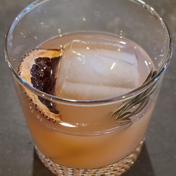 Birdhouse - The Humming Bird - on the rocks. Gold rum, house made rosemary honey syrup, fresh lemon, orgeat, peychauds bitters. - Ramen Near Me - Erie, Colorado