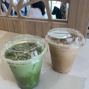 Duo Patisserie & Cafe - Matcha latte & iced mocha - Desserts Near Me - Markham, Ontario