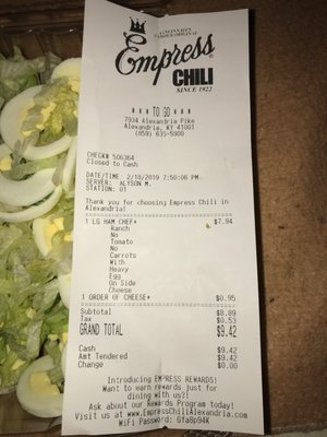 Empress Chili by null