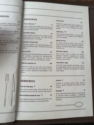 Menu photo 1 Café 18 do Forte Rio de Janeiro - RJ, AC
