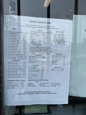 Adrian's by null