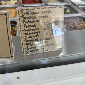 Toi Moi - Topping Menu - Desserts Near Me - Riverside, California