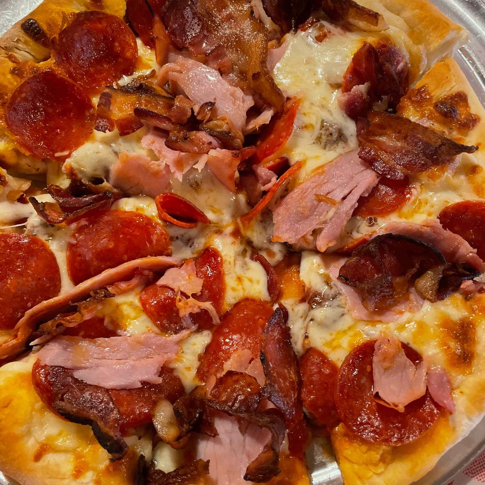 Deep Pan Meat Lovers Pizza Deep Pan Meat Lovers Pizza