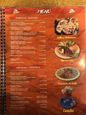 Menu photo 3 El Michoacano Restaurante Salinas, CA Menu photo 3 El Michoacano Restaurante Salinas, CA