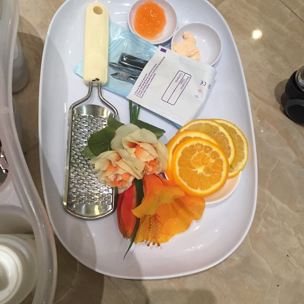 NailTrends - Fresh orange pedicure kit! - Nail Salons Near Me - Allen, Texas NailTrends - Fresh orange pedicure kit! - Nail Salons Near Me - Allen, Texas