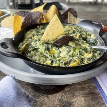 Upstairs Bar & Lounge - Spinach dip - Lounges Near Me - Houston, Texas