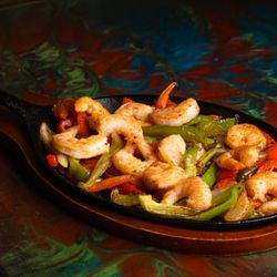 Mama's Tacos Latin Restaurant Miami Beach - Shrimp Fajitas