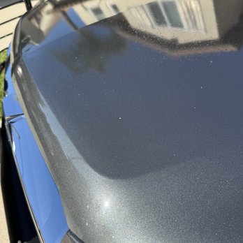 Gerber Collision & Glass - Hood Hail Damage Indentations - Body Shops Near Me - Corona, California Gerber Collision & Glass - Hood Hail Damage Indentations - Body Shops Near Me - Corona, California