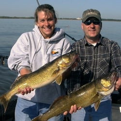 Duluth Charter Fishing - We get Walleyes too