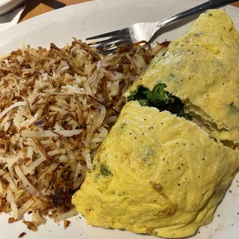The Roost - Veggie omelet, no cheese and hash browns. - Breakfast & Brunch Near Me - Indianapolis, Indiana The Roost - Veggie omelet, no cheese and hash browns. - Breakfast & Brunch Near Me - Indianapolis, Indiana