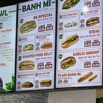88 Banh Mi & Bowl - Vietnamese Near Me - Warren, Michigan 88 Banh Mi & Bowl - Vietnamese Near Me - Warren, Michigan
