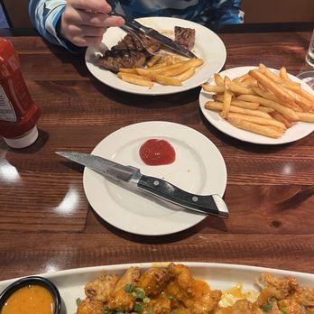 LongHorn Steakhouse - Chicken app, strip and fries - Steakhouses Near Me - Algonquin, Illinois LongHorn Steakhouse - Chicken app, strip and fries - Steakhouses Near Me - Algonquin, Illinois