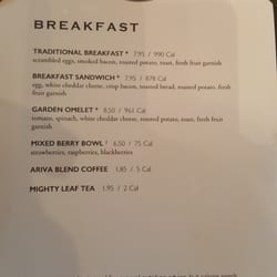 Nordstrom Grill - Breakfast - They said served all day!