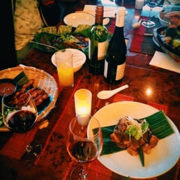 Try their selection of seafood! It's really good and will give you a new Malaysian experience