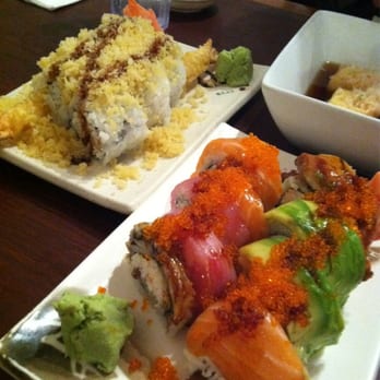Sen Dai Sushi - Left: crunch then part of the agedashi tofu, and last Vi's fish roll (whatever it is called, haha). - Japanese Near Me - Milpitas, California Sen Dai Sushi - Left: crunch then part of the agedashi tofu, and last Vi's fish roll (whatever it is called, haha). - Japanese Near Me - Milpitas, California