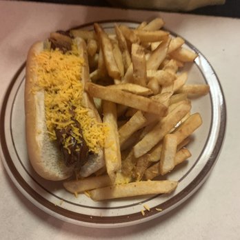 Whitehouse Restaurant - Bacon Dog and Fries - Diners Near Me - Clare, Michigan