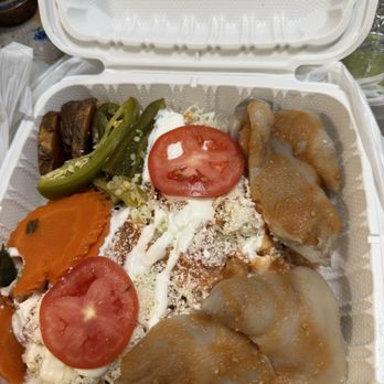 Alvarez Taqueria - Tacos dorados (asked for a side of pata) - Food Trucks Near Me - San Jose, California Alvarez Taqueria - Tacos dorados (asked for a side of pata) - Food Trucks Near Me - San Jose, California
