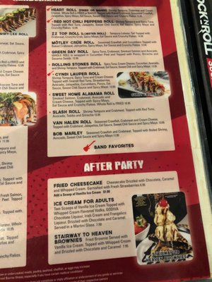Menu photo 4 Rock N Roll Sushi Jackson, TN