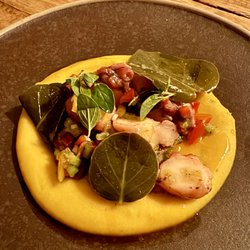 28 Church Row - Marinated octopus