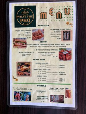 Menu photo 1 What The Pho Eustis, FL Menu photo 1 What The Pho Eustis, FL