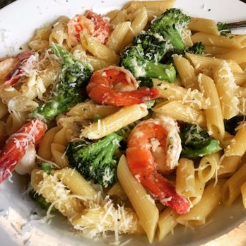 Al Dente Restaurant - Shrimp & Broccoli penne in the garlic butter wine sauce. - Italian Near Me - Boston, Massachusetts