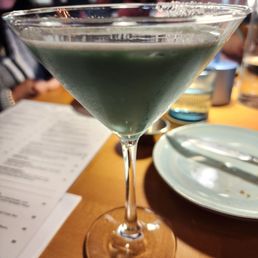 Pistachio martini