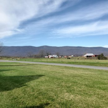 Castle Vineyards - The view - Wine Tasting Room Near Me - Luray, Virginia