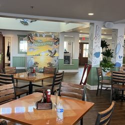 The Waterfront - Interior seating of restaurant