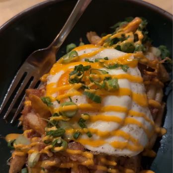 The Peached Tortilla - Bacon jam fries (secret) - Asian Fusion Near Me - Austin, Texas