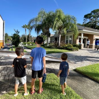 U-Pack Moving - Our grandsons stopped by to witness the moving of "camp Nana & Papa." - Movers Near Me - Beech Island, South Carolina
