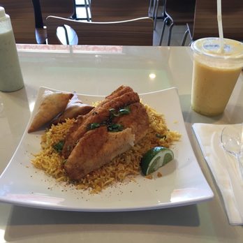 Silver Spoon Restaurant - Delicious Pakistani Fish on Rice and Mango Lassi from Silver Spoon in Allen, TXx - Indian Near Me - Allen, Texas Silver Spoon Restaurant - Delicious Pakistani Fish on Rice and Mango Lassi from Silver Spoon in Allen, TXx - Indian Near Me - Allen, Texas