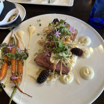 TEN 3 - Pork tenderloin (with my husband's carrots). - New American Near Me - Albuquerque, New Mexico