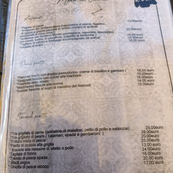 Il Siciliano - Menu - Sicilian Near Me - Messina, Maine