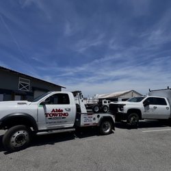Able Towing & Roadside - When your work truck is down, every minute counts   This Chevrolet 3500 safely transported and handled with care by the Able Towing team